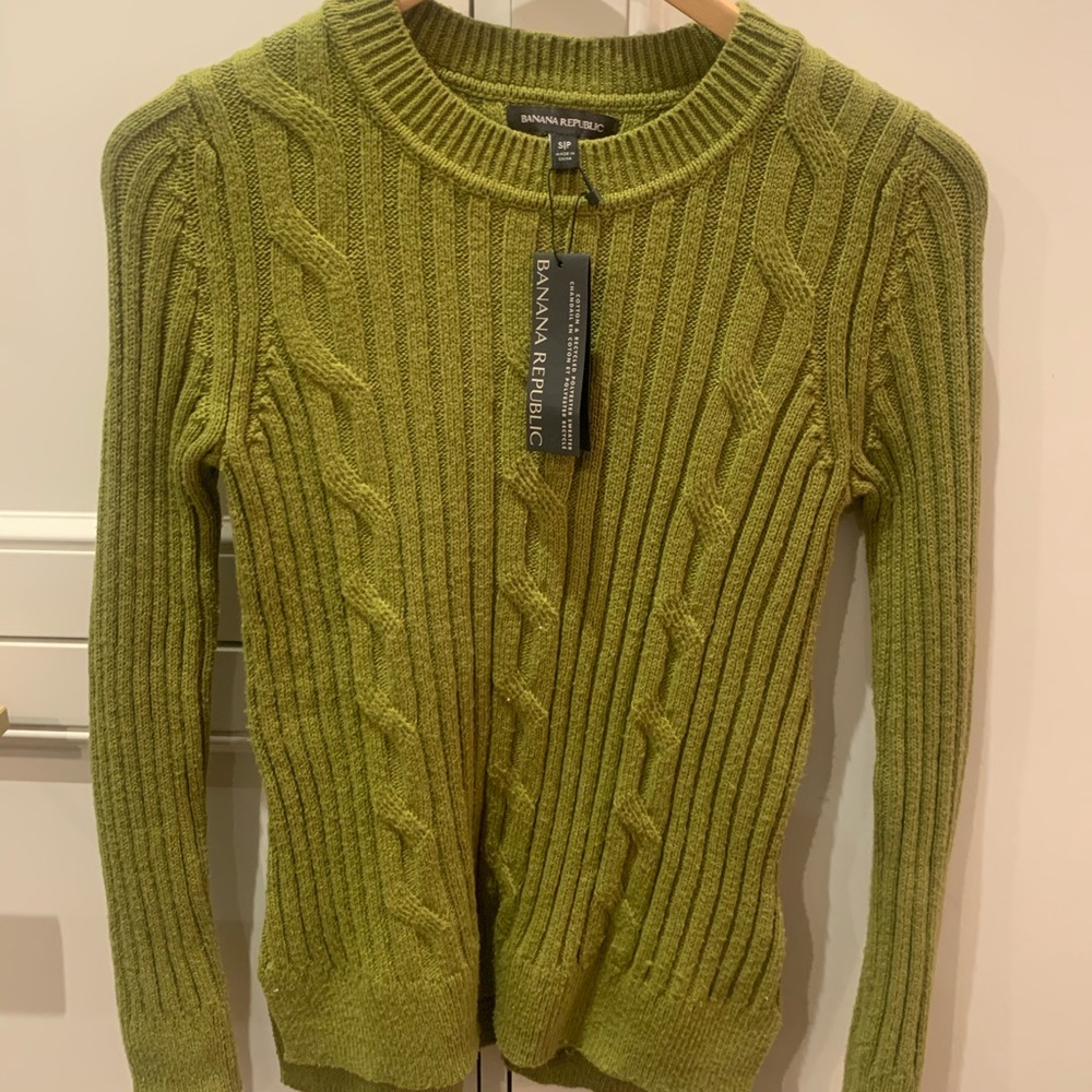Green sweater